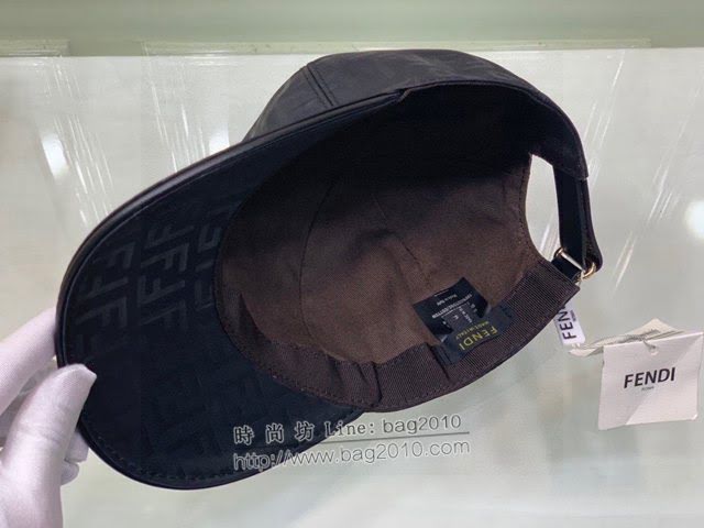 Fendi男女同款帽子 芬迪經典FF提花棒球帽鴨舌帽  mm1351